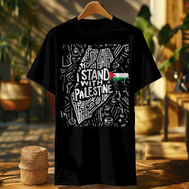 Ik sta met Palestine shirt 
