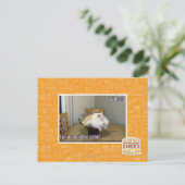 Ik sta niet op de tafel briefkaart (Staand voorkant)