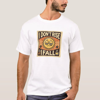 "Ik sta niet op, ik Herfst" | grappig | Beste cade T-shirt