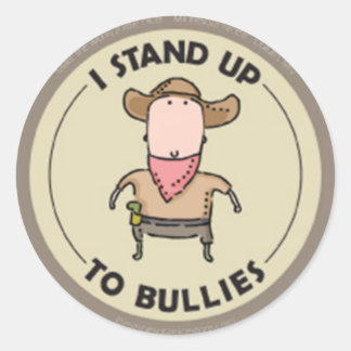 Ik sta op Bullies Stickers