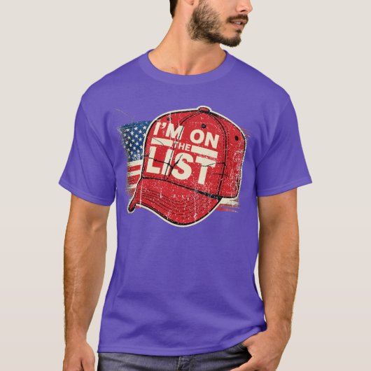 Ik sta op de lijst t-shirt (Voorkant)