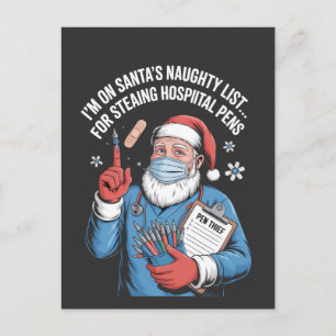 Ik sta op de stoute lijst van Sinterklaas omdat ik Uitnodiging Briefkaart