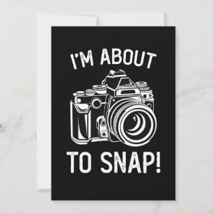 Ik Sta Op Het Moment Om Grappige Fotografie Te Mak Kaart