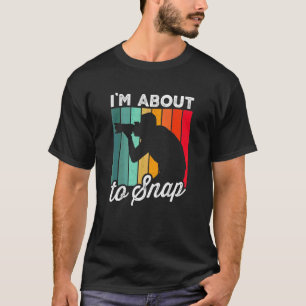Ik sta op het punt om fotografie te magnetisch te t-shirt