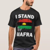 Ik sta voor biafra t-shirt (Voorkant)