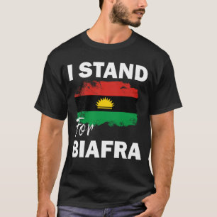 Ik sta voor biafra t-shirt