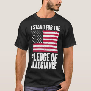 Ik sta voor de belofte van loyaliteit en trots Ame T-shirt