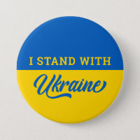 Ik sta voor de blauwgele vlag van Oekraïne Oekraïn