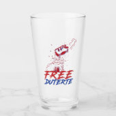 Ik sta voor Duterte Free DU30 Free Duterte Glas (Voorkant)