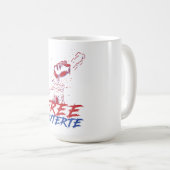 Ik sta voor Duterte Free DU30 Free Duterte Koffiemok (Voorkant rechts)