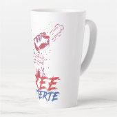 Ik sta voor Duterte Free DU30 Free Duterte Latte Mok (Rechterhoek)