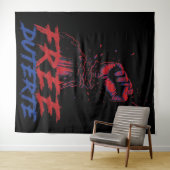 Ik sta voor Duterte Free DU30 Free Duterte Wandkleed (In Situ (horizontaal))