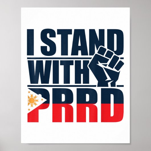 Ik sta voor Duterte Free Duterte Poster (Voorkant)