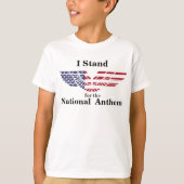 Ik sta voor het volkslied t-shirt (Voorkant)