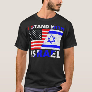 Ik sta voor Israël, Israëlisch Palestijns conflict T-shirt