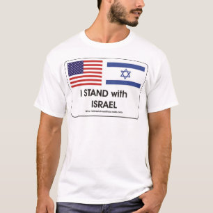 Ik sta voor Israël T-shirt