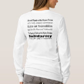 Ik sta voor (kruisbalans T) T-shirt (Achterkant)