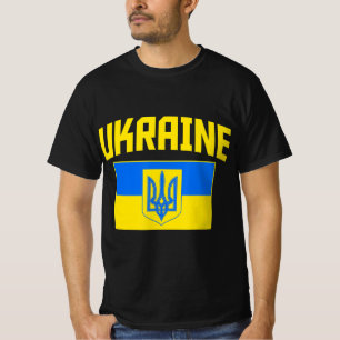 Ik sta voor Oekraïne, een land met een verstarde o T-shirt