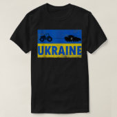 Ik sta voor Oekraïne grappige Oekraïense boerensta T-shirt (Design voorkant)