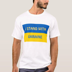 Ik sta voor Oekraïne   Steun T-shirt