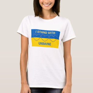Ik sta voor Oekraïne   Steun T-shirt