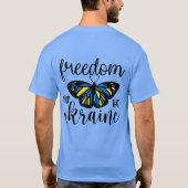 Ik sta voor Oekraïne T-shirt (Achterkant)