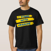 Ik sta voor Oekraïne T-shirt (Voorkant)