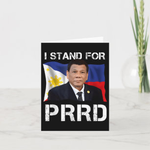 Ik sta voor PRRD-supporter Digong Duterte Philippi Kaart