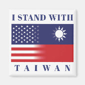 Ik sta voor Taiwan Magneet (Voorkant)