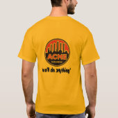 Ik stalk je niet. t-shirt (Achterkant)