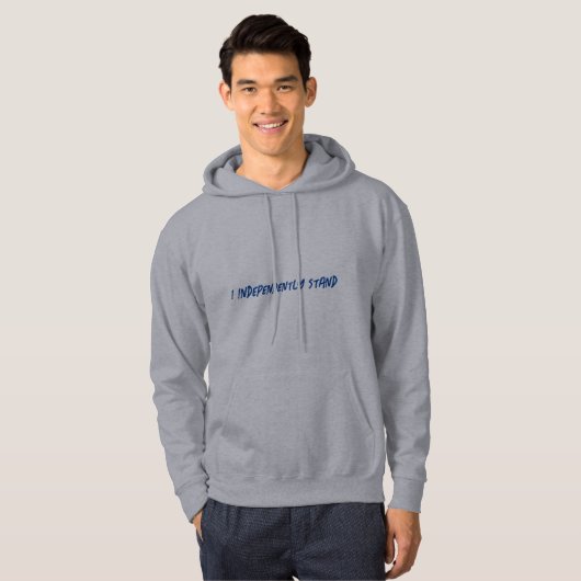 IK STAND HOODIE (Voorkant volledig)