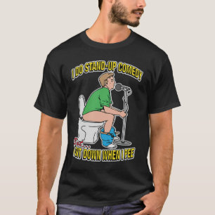 IK STAND MET COMEDYBmaar ik ga naar beneden als ik T-shirt