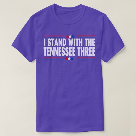 IK STAND MET DE TENNESSEE DRIE T-SHIRT (Design voorkant)
