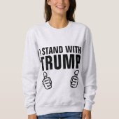 IK STAND MET DONALD TRUMP T-shirts (Voorkant)