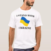 IK STAND MET OEKRAÏNE T-Shirt (Voorkant)