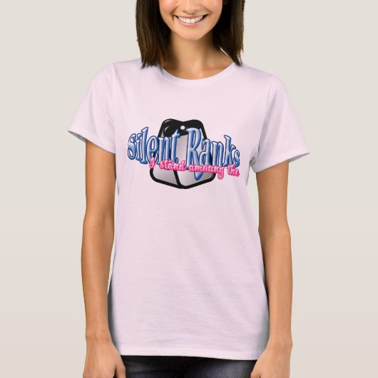 IK STAND OVER DE SILENTE RANKS T-SHIRT (Voorkant)