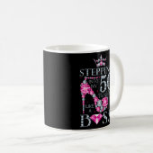 Ik stap in mijn 50ste als een baas dames koffiemok (Voorkant rechts)