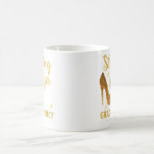 Ik stap mijn 69ste verjaardag in met goden genade koffiemok (Center)