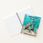 Ik stap uit mijn schil Tourette's notitieboek (Binnen)