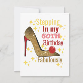 Ik steed mijn 60ste verjaardag geweldig in