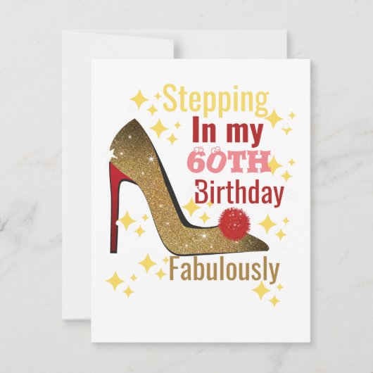 Ik steed mijn 60ste verjaardag geweldig in (Voorkant)