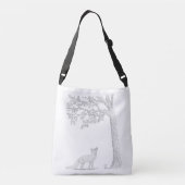 Ik steek de eekhoorn crossbody tas (Achterkant)