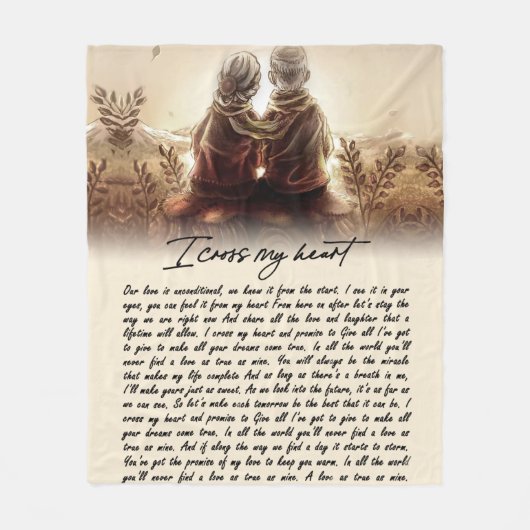 Ik steek mijn hart over en beloof alle deken te ge (Voorkant)