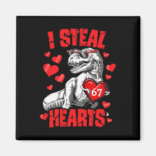 Ik steel 67 harten Valentijnsdag 67 Meme 6 7 T Re Magneet