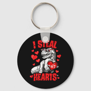 Ik steel 67 harten Valentijnsdag 67 Meme 6 7 T Re Sleutelhanger