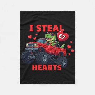 Ik steel harten 67 Valentijnsdag 67 Meme 6 7 T-re Fleece Deken