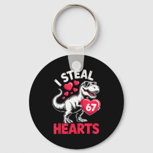 Ik steel harten 67 Valentijnsdag 67 Meme 6 7 T-re Sleutelhanger