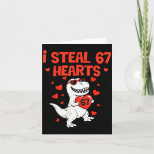 Ik steel harten 67 Valentijnsdag 6 7 Meme Hart M Kaart