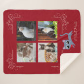 Ik steel harten aangepaste foto sherpa deken (Voorkant (horizontaal))