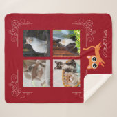 Ik steel harten aangepaste foto sherpa deken (Voorkant (horizontaal))